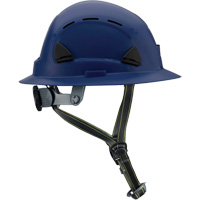 Fibre Metal Climbing Style Helmet with Full Brim, Meets CSA Type 2, Ratchet Suspension, Vented Rock Safety Industrial Ltd