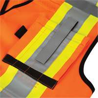 6680 High-Visibility Antimicrobial Mesh-Back Surveyor Vest, High Visibility Orange, Small, Polyester Rock Safety Industrial Ltd