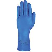 Gants r&eacute;sistants aux produits chimiques bleus pour usage moyen AlphaTec 37-501, Taille 7, 13" lo, Nitrile, 16,5-mil Rock Safety Industrial Ltd