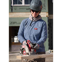 T-shirt &agrave; manches longues avec poches GRIDIRON, Femmes, T-petit, Bleu Rock Safety Industrial Ltd