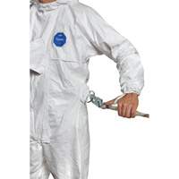 Harness-Compatible Disposable Coverall, Small, White, Tyvek&reg; 500 Rock Safety Industrial Ltd