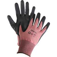 Eco-Friendly Lightweight High-Dexterity Cut-Resistant Gloves, Size 7, 18 Gauge, Foam Nitrile Coated, Stainless Steel/HPPE/RPET Shell, ASTM ANSI Level A4 Rock Safety Industrial Ltd
