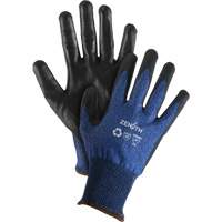 Eco-Friendly Stretch Cut-Resistant Gloves, Size 7, 18 Gauge, Polyurethane Coated, Stainless Steel/HPPE/RPET Shell, ASTM ANSI Level A5 Rock Safety Industrial Ltd
