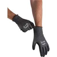 Eco-Friendly Lightweight High-Dexterity Cut-Resistant Gloves, Size 7, 21 Gauge, Foam Nitrile Coated, Stainless Steel/HPPE/RPET Shell, ASTM ANSI Level A5 Rock Safety Industrial Ltd