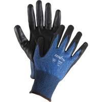 Lightweight High-Dexterity Cut-Resistant Gloves, Size 7, 18 Gauge, Foam Nitrile Coated, Stainless Steel/HPPE/Tungsten Shell, ASTM ANSI Level A9 Rock Safety Industrial Ltd