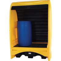 2-Drum Hard Cover Spill Pallet, 43.11" L x 61.61" W x 83.07" H, 1433 lbs. Load Capacity Rock Safety Industrial Ltd
