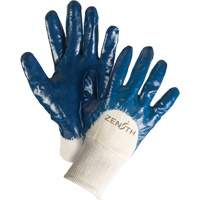 Medium-Weight Interlock Lined Gloves, 10/X-Large, Nitrile Coating, Cotton Shell Rock Safety Industrial Ltd