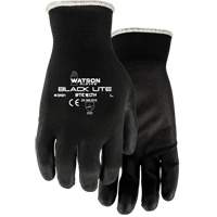 391 Stealth Black Lite Gloves, X-Small, Polyurethane Coating, Polyester Shell Rock Safety Industrial Ltd