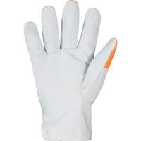 Gants haute visibilit&eacute; r&eacute;sistants &agrave; la coupe Endura Pro, Taille Petit, Enveloppe en Cuir de vache, ASTM ANSI niveau A6 Rock Safety Industrial Ltd