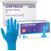 Kimtech Element Exam Gloves, X-Small, Nitrile, 3.2-mil, Powder-Free, Blue, Class 2 Rock Safety Industrial Ltd