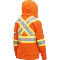 Heavyweight Safety Hoodie, Women's, X-Small, High Visibility Orange Rock Safety Industrial Ltd