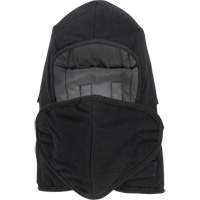 Pioneer 766A Flame-Resistant Quilted Hard Hat Liner with Detachable Mouthpiece, Black/Grey, Cotton/FR-Tech&reg;/Modacrylic/Nylon Rock Safety Industrial Ltd