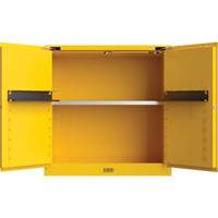 Armoire de s&eacute;curit&eacute; pour produits inflammables Utili-Guard+, 30 gal., 1 Porte(s), 43" La x 44" h x 22" p Rock Safety Industrial Ltd
