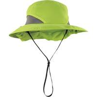 Chapeau de garde forestier 8934 Chill-Its avec prot&egrave;ge-nuque, petit/moyen, Lime haute visibilit&eacute; Rock Safety Industrial Ltd