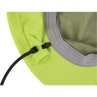 Chapeau de garde forestier 8934 Chill-Its avec prot&egrave;ge-nuque, petit/moyen, Lime haute visibilit&eacute; Rock Safety Industrial Ltd