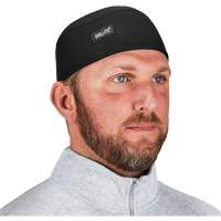 Chill-Its 6630 High-Performance Skull Cap with Terry Cloth Sweatband, Black Rock Safety Industrial Ltd