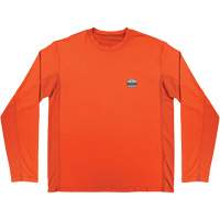Chemise de refroidissement &agrave; manches longues avec protection solaire et UV Chill-Its 6689, Orange, Petit Rock Safety Industrial Ltd