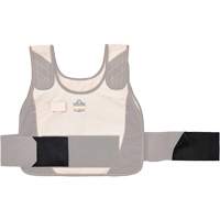 Chill-Its 6240 Phase Change Cooling Vest Elastic Extenders Rock Safety Industrial Ltd
