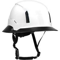 Wide Clip-On Full Brim for RZRBack Climbing Helmet, White Rock Safety Industrial Ltd