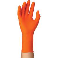 Gants jetables TOUCHNTUFF 93-800, 6,5/7, Latex/N&eacute;opr&egrave;ne/Nitrile, 23,6-mils, Sans poudre, Orange Rock Safety Industrial Ltd