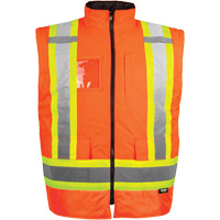 High-Visibility 7-in-1 Jacket, Polyester, High Visibility Orange, X-Small Rock Safety Industrial Ltd