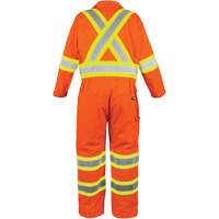High-Visibility Unlined Coveralls, Small, High Visibility Orange Rock Safety Industrial Ltd