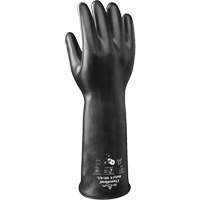 Gants r&eacute;sistant &agrave; l'acide & aux produits chimiques 981, Taille Grand/9, 14" lo, Caoutchouc butyle/Viton, 28 mils Rock Safety Industrial Ltd