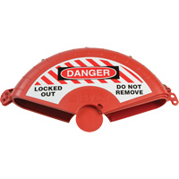 Dispositif de verrouillage coulissant pour vanne &agrave; opercule, Type Volant Rock Safety Industrial Ltd