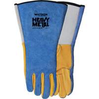Gants de soudage Yellow Tail MIG/TIG, Cuir fleur de daim/Cuir de vache refendu, Taille Petit Rock Safety Industrial Ltd