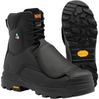 Bottes de travail Vulcan avec protecteur m&eacute;tatarsien &agrave; l'ext&eacute;rieur, Cuir, Taille 5, Imperm&eacute;able Rock Safety Industrial Ltd