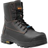 Bottes de travail Metpro Flex avec protecteur m&eacute;tatarsien, Cuir, Taille 4, Imperm&eacute;able Rock Safety Industrial Ltd