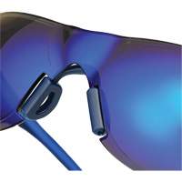 Adapt Lite Safety Glasses, Blue Mirror Lens, Anti-Fog/Anti-Scratch, ANSI Z87+/Meets/Exceeds CSA Z94.3 Rock Safety Industrial Ltd