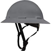 LIDGUARD&reg; Full Brim Hardhat with Chinstrap, Meets CSA Type 1, Ratchet Suspension, Vented Rock Safety Industrial Ltd