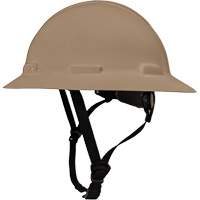 LIDGUARD&reg; Full Brim Hardhat with Chinstrap, Meets CSA Type 1, Ratchet Suspension, Vented Rock Safety Industrial Ltd