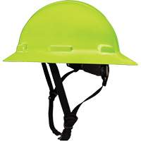 LIDGUARD&reg; Full Brim Hardhat with Chinstrap, Meets CSA Type 1, Ratchet Suspension, Vented Rock Safety Industrial Ltd