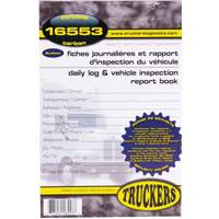 Bilingual Daily Log & Vehicle Inspection Report Book Rock Safety Industrial Ltd