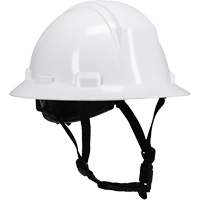 Casque de s&eacute;curit&eacute; &agrave; bord complet Kilimanjaro avec coque en PEHD, R&eacute;pond aux normes CSA type 2, Suspension Rochet, Non ventil&eacute; Rock Safety Industrial Ltd