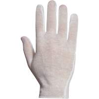 Superior&reg; ML40 Inspection Glove, Poly/Cotton, Hemmed Cuff, One Size Rock Safety Industrial Ltd