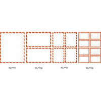 &eacute;tiquettes SIMDUT 100/pqt, Papier, Rouleau, 10-7/8" lo x 8-1/2" la Rock Safety Industrial Ltd