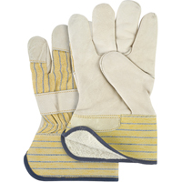 Gant pour ajusteur doubl&eacute;s pour l'hiver r&eacute;sistant &agrave; l'abrasion, Dames, Paume en Cuir fleur de vache, Doublure en Molleton de coton Rock Safety Industrial Ltd