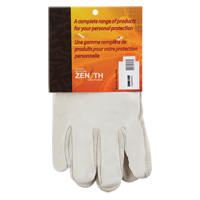 Winter-Lined Driver's Gloves, Small, Grain Cowhide Palm, Fleece Inner Lining Rock Safety Industrial Ltd
