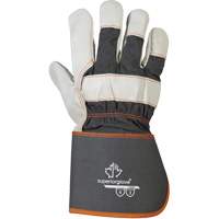 Endura&reg; Fitters Work Gloves, One Size, Grain Cowhide Palm, Cotton Inner Lining Rock Safety Industrial Ltd
