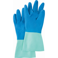 Protector Gloves, Size 2X-Large/10/10.5, 13" L, Nitrile, Flock-Lined Inner Lining, 28-mil Rock Safety Industrial Ltd