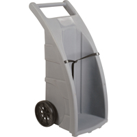 Cylinder Cart, Rubber Wheels, 23" W x 24" L Base, 500 lbs. Rock Safety Industrial Ltd