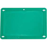 &eacute;tiquette vierge pour vanne, Plastique, 4-3/4" la x 3-1/4" h Rock Safety Industrial Ltd