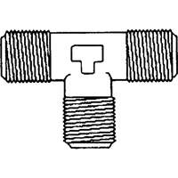 Male Pipe Tee, Brass, 1/8" Rock Safety Industrial Ltd