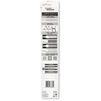 Sharpening File, Flat, 8", Single/Double Rock Safety Industrial Ltd