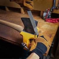 Sharpening File, Flat, 8", Single/Double Rock Safety Industrial Ltd