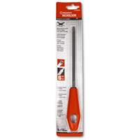 Lime pointue tr&egrave;s mince avec poign&eacute;e rouge, Triangle, 6", Simple Rock Safety Industrial Ltd