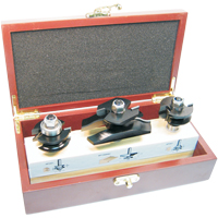 Jeux de fraises &agrave; doucine pour cabinets avec coupe arri&egrave;re, 2 cannelures Rock Safety Industrial Ltd